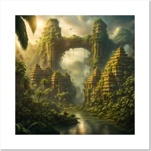 The Lost City Wall Art by Lyvershop